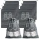 thumbnail image 3 of Bolsas organizadoras de almacenamiento de zapatos Liuwei 10/5 piezas no tejidas para viajes portátiles impermeables, 3 of 5