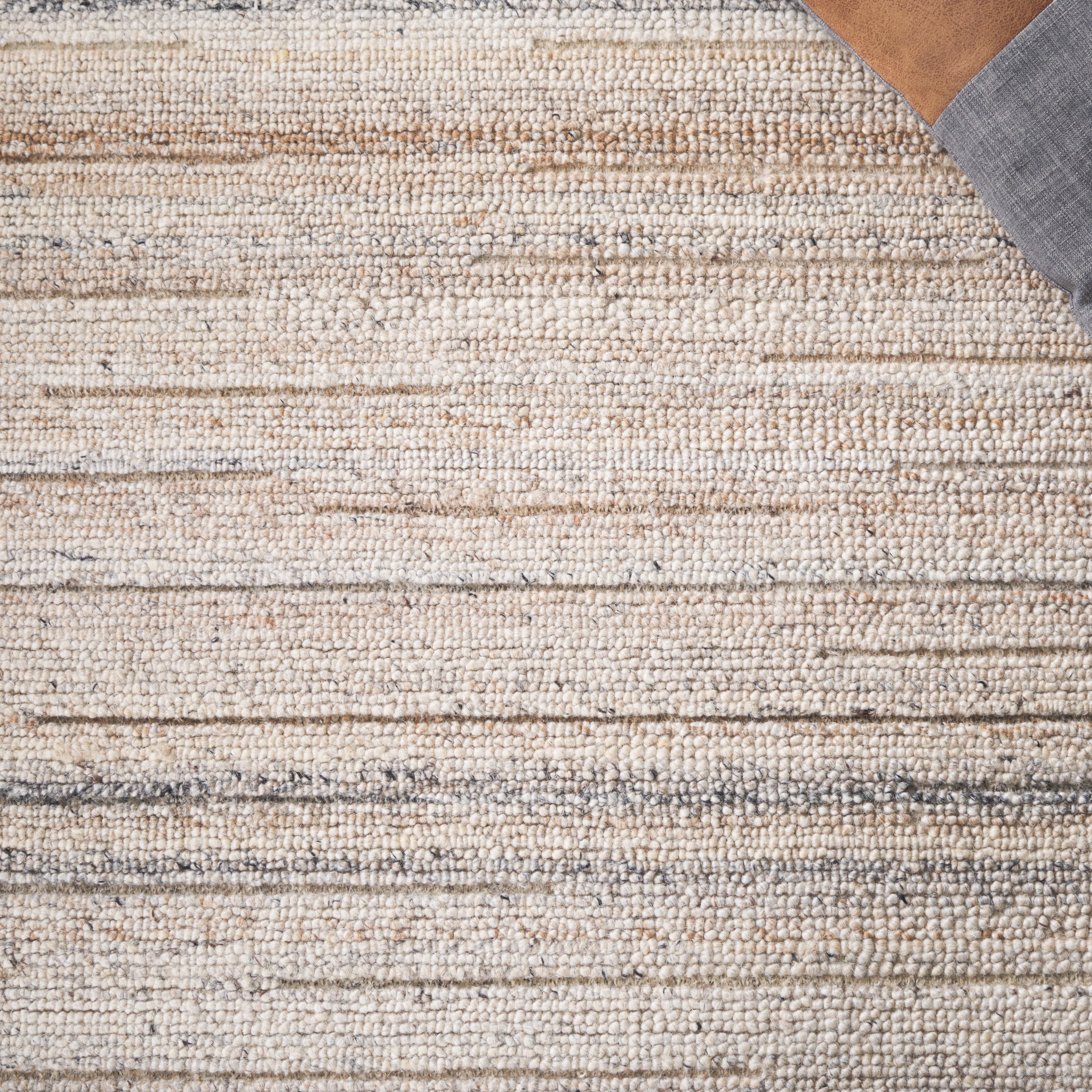 SAFAVIEH Natura Simone Striped Area Rug, Beige, 6' x 9'
