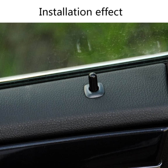 Black Screw Door Lock Knob For BMW F10 F02 F07 E70 525 730 X1 X5 X6 M3 M6