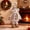 B, variant on Clearance Under $11 Plush Snowman and Reindeer Christmas Decor Soft Standing Tabletop Figures with Knit Hats and Scarves Set of 3