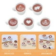 thumbnail image 3 of 20 Pcs Coffee Mugs Mini Coffee Cup 2.20X1.70X1.30CM White, 3 of 8