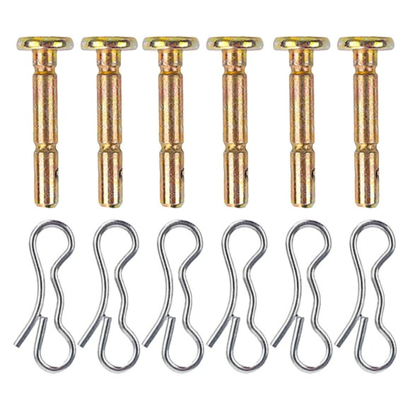 Shisuyan 6 Sets Shear Pins Replacement Snow Blower Parts Shear Pins Pins