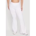 thumbnail image 3 of Women's Plus Size Stretchy High Waisted Flare Leg Pants, 3 of 4