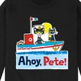 thumbnail image 3 of Pete The Cat - Ahoy Pete - Men's Crew Neck Fleece Pullover, 3 of 6