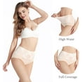 thumbnail image 4 of High Waist Tummy Control Panties for Women, Cotton Underwear No Muffin Top Shapewear Brief Panties, 4 of 6