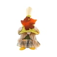 thumbnail image 2 of Rustic Thanksgiving Faceless Gnome Resin Statue, Vintage Autumn Harvest Tabletop Figurine, Decorative Fall Home Decor for Desktop, Mantel & Shelf Display, Lazyguy, 2 of 6