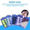 thumbnail image 4 of Uñas de Ballet-Azul Perla Ormromra CPB-US-HPP195-7, 4 of 5