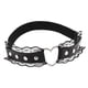 thumbnail image 3 of Personalidad y temperamento Sexy Hermoso Punk Encaje Cuero Muslo Anillo Forma de melocotón Forma de amor Elástico Suave Chica Liga Cinturón, 3 of 6