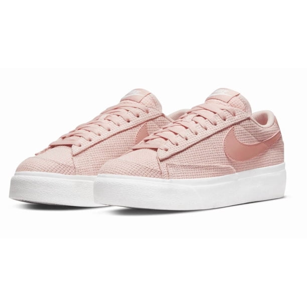 Nike Blazer Low Platform ESS (Womens Size 10) Shoes DN0744 600 Pink White