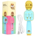thumbnail image 1 of Kid's Mic Machine, Plastic Handheld Children's Microphone Recorder USB Charging BT  For Home Party For Kids, 1 of 8