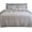Buffalo Gray, variant on 4-Piece Cotton Flannel Sheet Set, Deep Pocket Fitted, Twin, Plaid Ivory