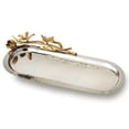 thumbnail image 1 of Butterfly Long Oval Tray, Gold, 1 of 1