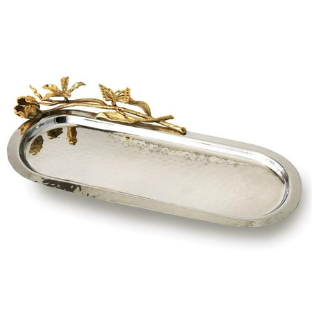 

Jiallo 70074 Butterfly Long Oval Tray Gold