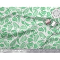 thumbnail image 2 of Soimoi Rayon Fabric Leaves Artistic Printed Craft Fabric by The Yard 56 Inch Wide, 2 of 3