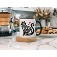 thumbnail image 4 of All You Need Is Love And A Cat Mug, Cute Cat Lover Coffee Mug, For Cat Owners, Black Handle and Rim 11 Ounce Cup - 11 Oz. Coffee Mug - CCMUG11537, 4 of 6