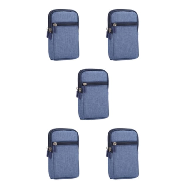 Riñonera universal Qarigey para aventuras al aire libre funda para teléfono móvil hombre azul Type2 NO2