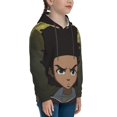 thumbnail image 3 of The Boondocks Youth Hoodies 3D Print Pullover Hooded Sweatshirt Unisex Casual Sweater Tops Blouse Long Sleeve Kids Hoodie X-Large, 3 of 8