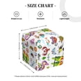 thumbnail image 3 of Kdxio Cartoon Wild Animals Print Tissue Box Cover,Square Decorative PU Leather Facial Paper Case Organizer Holder Dispenser for Bathroom,Night Stands,Desk,Car 5.2''X5.2''X5.2'', 3 of 6
