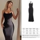 thumbnail image 1 of Suspender Y2K Backless Black Dress Summer Sexy Retro Long Dresses Beach Party Sleeveless Skims Big Open-Back Fishtail ClubwearXS Gao Jinjia LED, 1 of 2