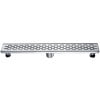 thumbnail image 3 of ALFI brand ABLD24C 24" Long Modern Stainless Steel Linear Shower Drain with Groove Holes, 3 of 8
