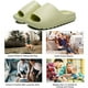 thumbnail image 2 of Zapatillas de almohada unisex antideslizantes suela gruesa ducha baño zapatilla sandalias suaves Likrtyny Tenis De Mujer Tenis De Hombre, 2 of 6
