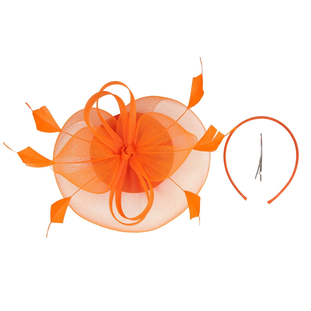 Gauze Fascinator Hat Tea Party Headband Hat Women Headband for Wedding Banquet