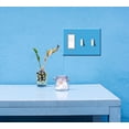 thumbnail image 5 of WIRESTER Triple 1-Gang Decorator Light Switch and 2-Gang Toggle Wall Plate/Switch Plate Cover, Solid Baby Blue, 5 of 6