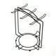 thumbnail image 1 of Billuyoard Soporte para taza de café de acero inoxidable, estilo Simple, anticorrosivo, 6 ganchos, soporte para cuchara, accesorios de Base Juegos de servir café y té, 1 of 6