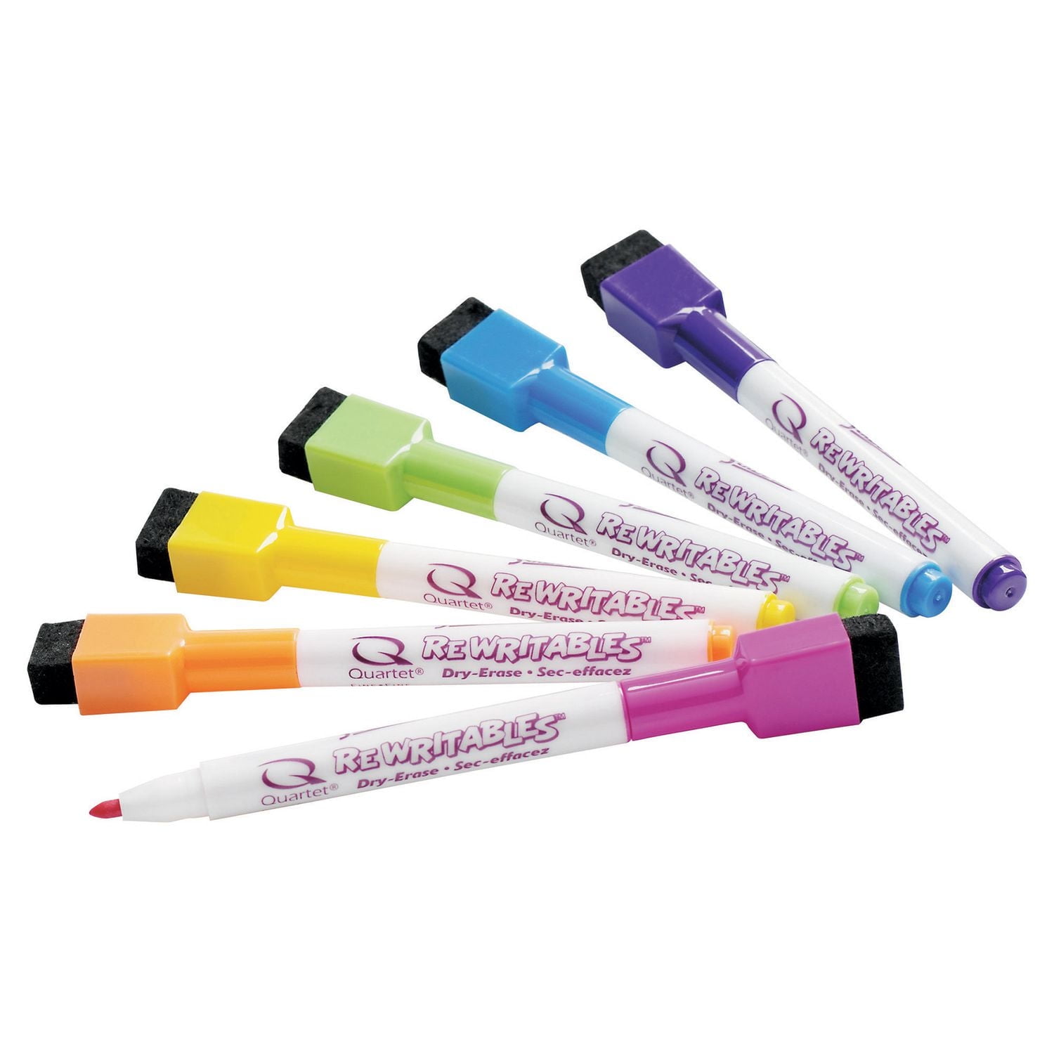 Quartet Rewritables Magnetic Mini Dry-Erase Markers