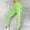 Green, variant on ATENAR Women Pants Comfortable High Waist Pants Workout Pant Yellow L