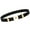 Black, variant on Comfortable Kids Elastic Waistband Flexible Metal Hook Buckles Stretch Waist Belt For Children Ridings And Casual Outfit
