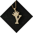 thumbnail image 3 of TIMIFIS Collier Dames Collier Diamant avec 26 Diamants Anglais Collier Couple Cadeau de la Saint-Valentin, 3 of 3