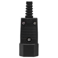 thumbnail image 1 of Black IEC-320 C14 Male Plug AC Power Inlet Socket Connector 250V 10A, 1 of 8
