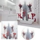 thumbnail image 5 of Decoración de Halloween, cortina de bao, fibra de poliéster, resistente al agua, resistente al agua para ducha, decoración del hogar, bao ANGGREK Otros, 5 of 8