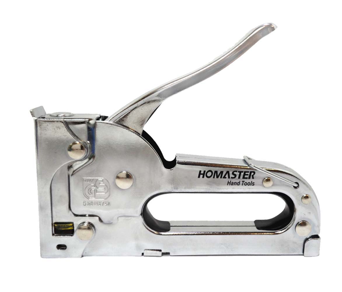 6" X 3" Medium Duty Staple Gun With Safety Bar To Hold Lever (Helios