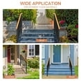 thumbnail image 4 of Zimtown Outdoor Handrails , 1-4 Step Handrail & Indoor Stair Railing Kit,  for Seniors for Porch Railing & Deck Hand Rail, 4 of 9
