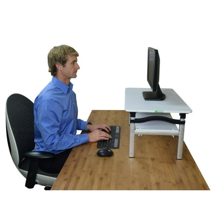 Lift Tall Adjustable Height Computer Monitor Stand For Sitting