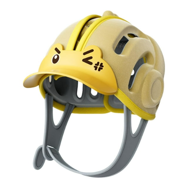 Casco de bebé Baby Head Guard Head Cushion Foam suave contra de protección contra de bulto durante 6-20 meses Los niños se Amarillo