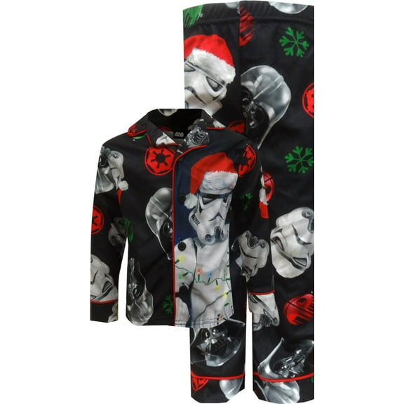 Star Wars Boys Star Wars Darth Vader and Storm Trooper Santa Pajama (4)