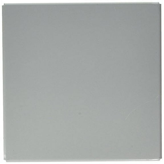 Hoffman F88GCPNK Wireway, NEMA 1, Closure Plate, Steel, 8.00" x 8.00", Gray