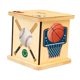 thumbnail image 2 of Organizador de alcancía de madera, adorno de escritorio, caja de ahorro de dinero, alcancía cuadrada para graduación, adultos, niños, recuerdo de Baloncesto, 2 of 8