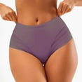 thumbnail image 3 of Posijego Women's Plus Size Underwear Mesh Patchwork High Waist Breathable Seamless No Show Panties Briefs for Ladies, 3 of 4