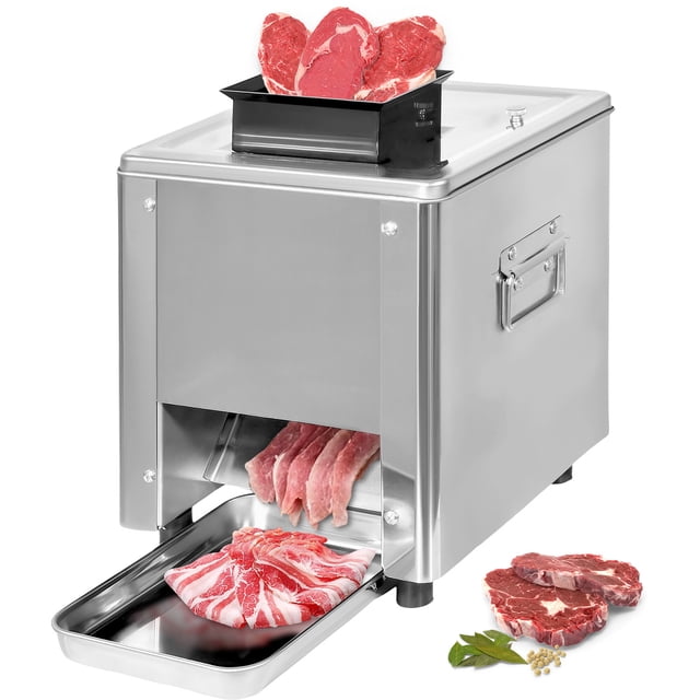 Maquina Cortadora de Carne Rebanadora GUTSTARK 130kg 850w Maquina para Moler Carne