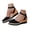Black, variant on Women's Espadrille Wedge Sandals Platform Pointy Closed Toe Comfortable Casual Summer Shoes with Ankle Strap (White,8.5)