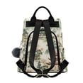 thumbnail image 2 of FORMRS Women's Travel Backpack Purse Anti-Theft Hidden Pockets Casual Shoulder Bag, Green Mountain Pattern, 2 of 7