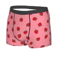 thumbnail image 5 of Goofa Strawberries Printed Men's Boxer Briefs Underwear, Moisture-Wicking Underwear, Trunk,Soft and Breathable Cotton Underwear-, 5 of 9