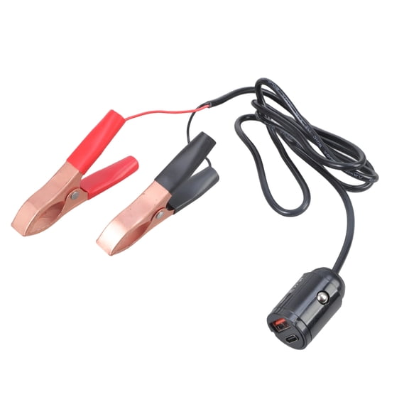 Fast Charging 12V To 5V Adapter Outdoor Power Supply With Safety Clip For Mobile Devices