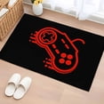 thumbnail image 2 of Game Theme Washable Area Rug&nbsp;2x3 ft Red Game Controller Modern Lines Soft Rectangle&nbsp;Rugs for Living Room, Non Slip Carpet for Bedroom&nbsp;Entryway Dining Room, 2 of 9