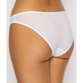 thumbnail image 3 of Hanro WHITE Ultralight Low Rise Bikini Panty, US Small, 3 of 4