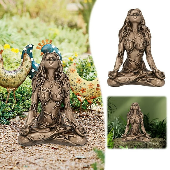 Binwennn Concrete Garden Animals under Bed Frame Pug Statues for outside Exquisite Mini Earth Resin Crafts For Outdoor Home Decoration Small Ornaments Used For Elegant Home Decoration